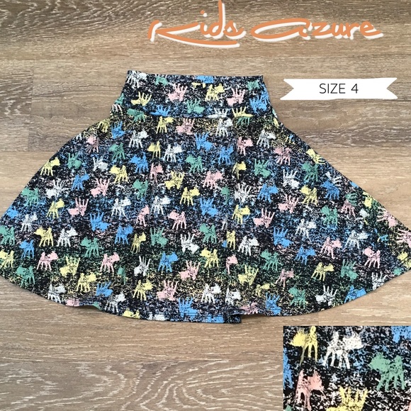 LuLaRoe Other - LulaRoe Kid’s Azure Size 4 Splattered Bambi LuLaRoe Other - LulaRoe Kid’s Azure Size 4 Splattered Bambi
